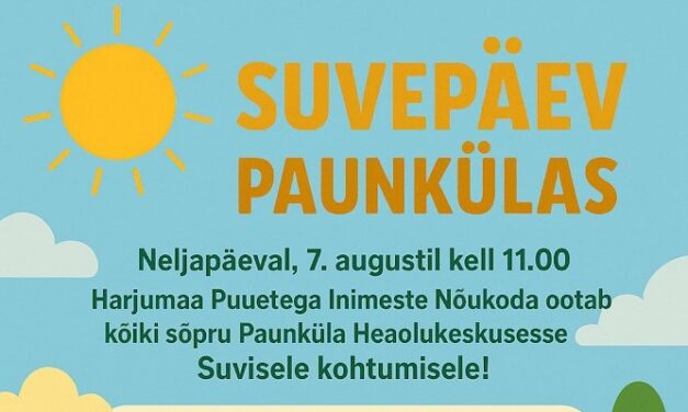Suvepäev Paunkülas 7. august