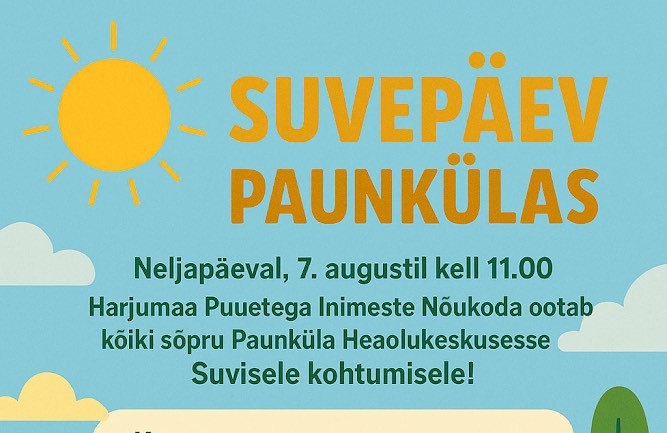 Suvepäev Paunkülas 7. august